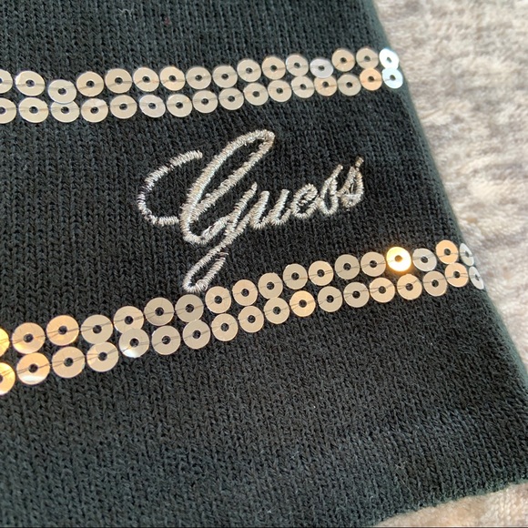 GUESS Girls Sequin Cardigan Sweater - Picture 2 of 7